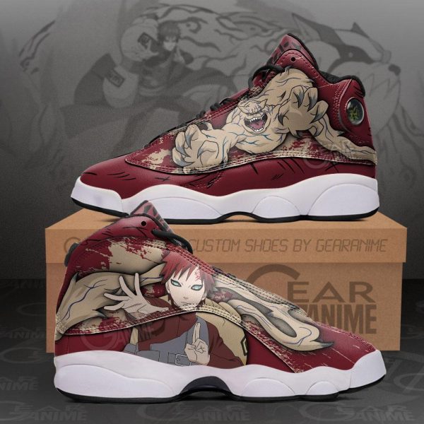 Gaara And Shukaku Sneakers Air Jordan 13 Sneaker Shoes Naruto Gaara Shukaku Air Jordan 13 Shoes