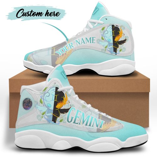 Gemini Custom Name Air Jordan 13 Sneaker Shoes
