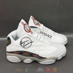 Gianni Versace White Air Jordan 13 Shoes Versace Air Jordan 13 Shoes