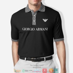 Giorgio Armani Black Polo Shirt Giorgio Armani Polo Shirts