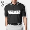 Givenchy Logo Black Version All Over Print Premium Polo Shirt Givenchy Polo Shirts