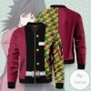 Giyu Tomioka Bomber Jacket Demon Slayer Kimetsu no Yaiba Bomber Jacket