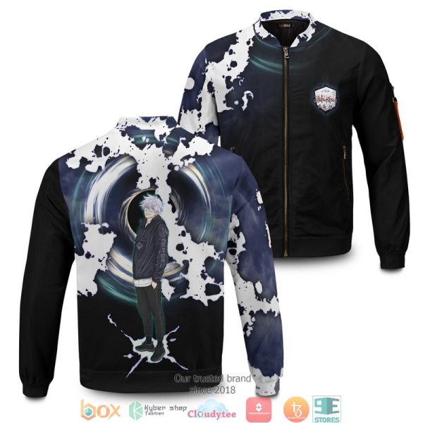 Gojo Stwear Bomber Jacket Jujutsu Kaisen Bomber Jacket