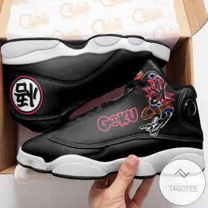 Goku God Sneakers Custom Anime Dragon Ball Air Jordan 13 Shoes Dragon Ball Air Jordan 13 Shoes