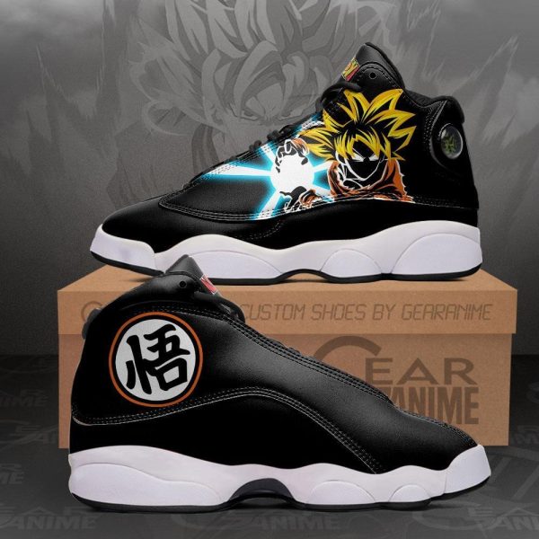 Goku Kanji Symbol Anime Dragon Ball Air Jordan 13 Shoes Dragon Ball Air Jordan 13 Shoes