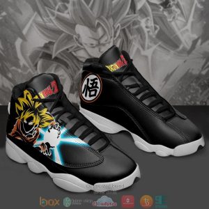 Goku Kanji Symbol Dragon Ball Z Anime Air Jordan 13 Sneaker Shoes Dragon Ball Air Jordan 13 Shoes