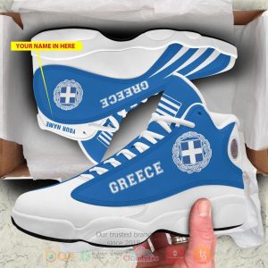 Greek Republic Personalized Air Jordan 13 Shoes Personalized Air Jordan 13 Shoes