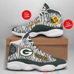 Green Bay Packers Nfl Football Camo Team Personalized Air Jordan 13 Shoes Green Bay Packers Air Jordan 13 Shoes