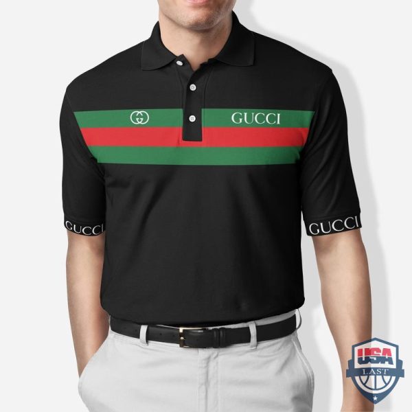 Gucci 3D All Over Print Polo Shirt Gucci Polo Shirts