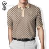 Gucci Bee Stripes All Over Print Premium Polo Shirt Gucci Polo Shirts