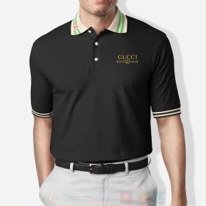 Gucci Black Polo Shirt Gucci Polo Shirts