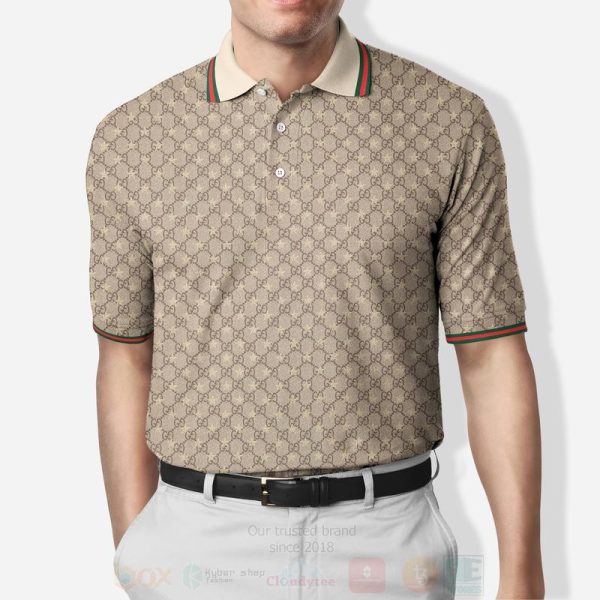 Gucci Brown Polo Shirt Gucci Polo Shirts