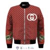 Gucci Dragon Red 3D Bomber Jacket Gucci Bomber Jacket