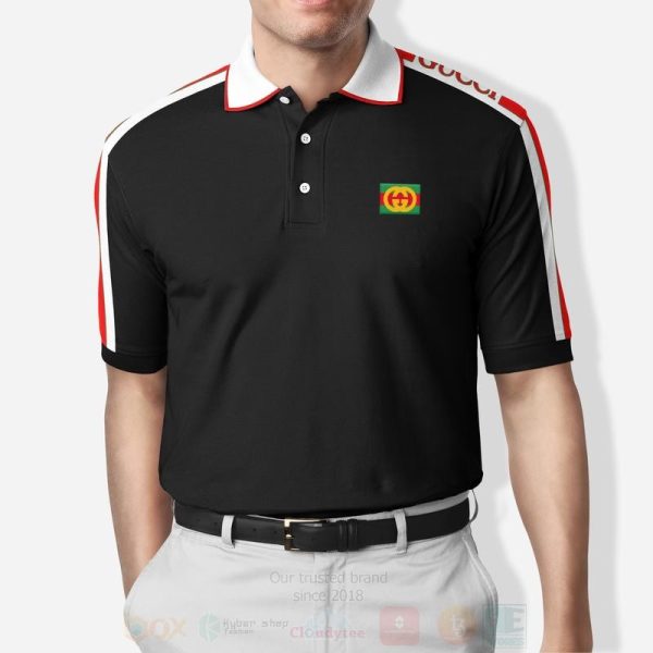 Gucci Full Black Polo Shirt Gucci Polo Shirts