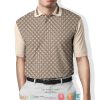 Gucci Light Brown Polo Shirt Gucci Polo Shirts