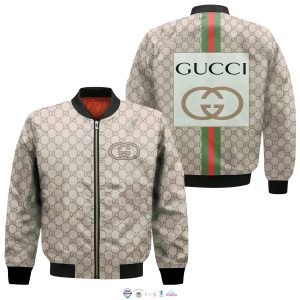 Gucci Luxury Fashion 3D Bomber Jacket 2 Gucci Bomber Jacket
