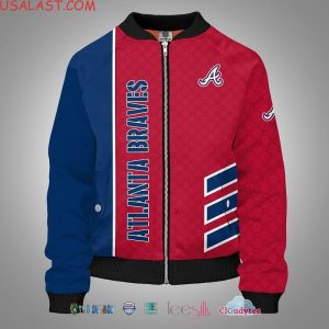 Gucci Mlb Atlanta Braves Luxury Bomber Jacket Atlanta Braves Bomber Jacket