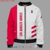 Gucci Mlb Los Angeles Angels Luxury Bomber Jacket Los Angeles Angels Bomber Jacket