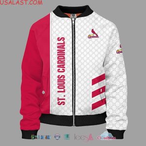Gucci Mlb St Louis Cardinals Luxury Bomber Jacket St Louis Cardinals Bomber Jacket