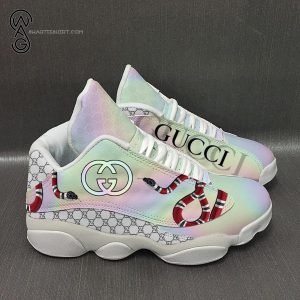 Gucci Snake Classic Symbol White Version Air Jordan 13 Sneakers Gucci Air Jordan 13 Shoes