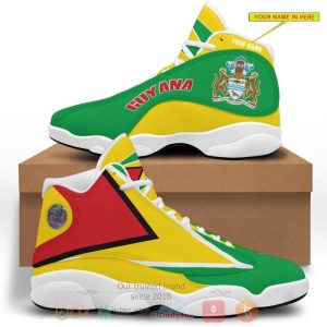 Guyana Personalized Yellow Air Jordan 13 Shoes Guyana Air Jordan 13 Shoes