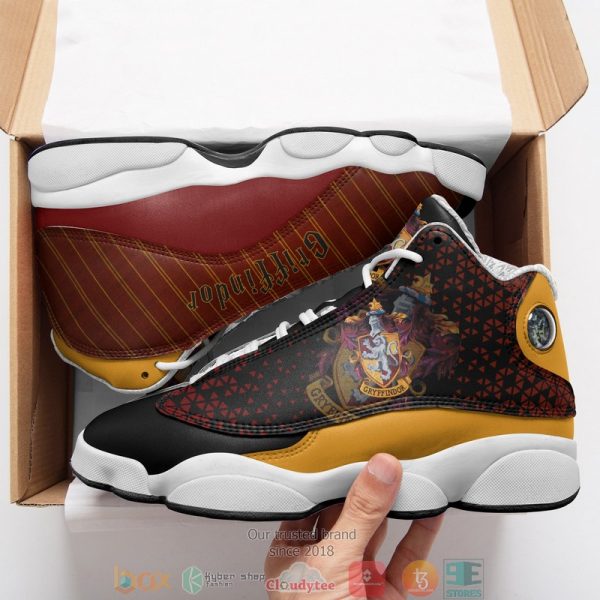 Harry Potter Gryffindor Air Jordan 13 Sneaker Shoes Harry Potter Air Jordan 13 Shoes