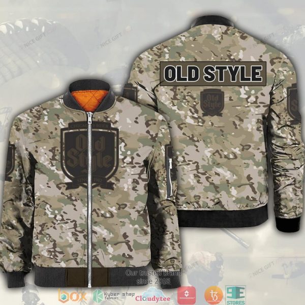 Heilemans Old Style Camouflage Bomber Jacket