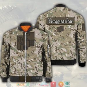 Hoegaarden Camouflage Bomber Jacket