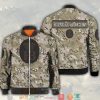 Hofbrau Munchen Camouflage Bomber Jacket