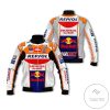 Honda Marc Marquez Moto Gp Motocross Branded Unisex Racing 3D Bomber Jacket Honda Bomber Jacket
