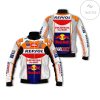 Honda Marc Marquez Motorcycle Racing Team 3D Bomber Jacket Honda Bomber Jacket