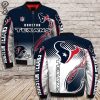 Houston Texans Football Team All Over Printed Bomber Jacket Houston Texans Bomber Jacket