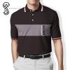 Hugo Boss Brown Symbol All Over Print Premium Polo Shirt Hugo Boss Polo Shirts