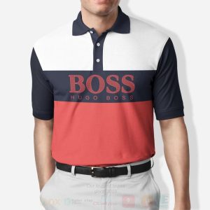 Hugo Boss White Red Polo Shirt Hugo Boss Polo Shirts