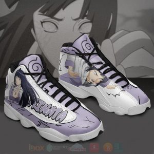 Hyuga Hinata Naruto Custom Anime Air Jordan 13 Shoes Naruto Shippuden Air Jordan 13 Shoes