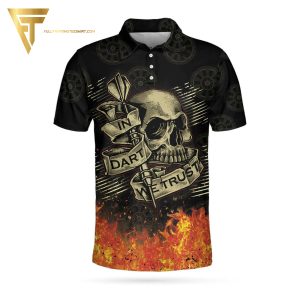 In Dart We Trust Full Printing Polo Shirt