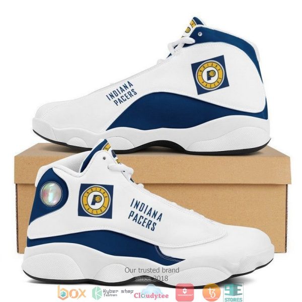 Indiana Pacers Nba Football Team Air Jordan 13 Sneaker Shoes Indiana Pacers Air Jordan 13 Shoes