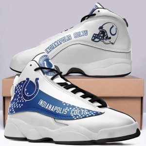 Indianapolis Colts Nfl Ver 5 Air Jordan 13 Sneaker Indianapolis Colts Air Jordan 13 Shoes