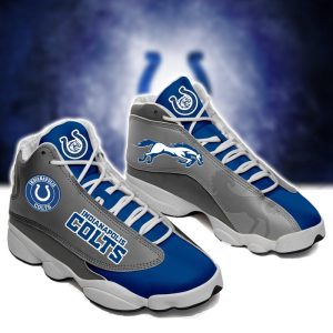Indianapolis Colts Nfl Ver 8 Air Jordan 13 Sneaker Indianapolis Colts Air Jordan 13 Shoes