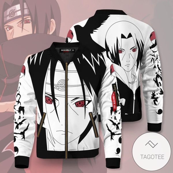 Itachi Bomber Jacket 2 Naruto Itachi Uchiha Bomber Jacket