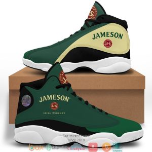 Jameson Irish Whiskey Air Jordan 13 Sneaker Shoes 2 Jameson Irish Whiskey Air Jordan 13 Shoes