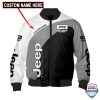 Jeep Theres Only One Custom Name Bomber Jacket Jeep Bomber Jacket