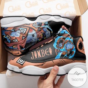 Jinbei Sneakers Custom Anime One Piece Air Jordan 13 Shoes One Piece Air Jordan 13 Shoes