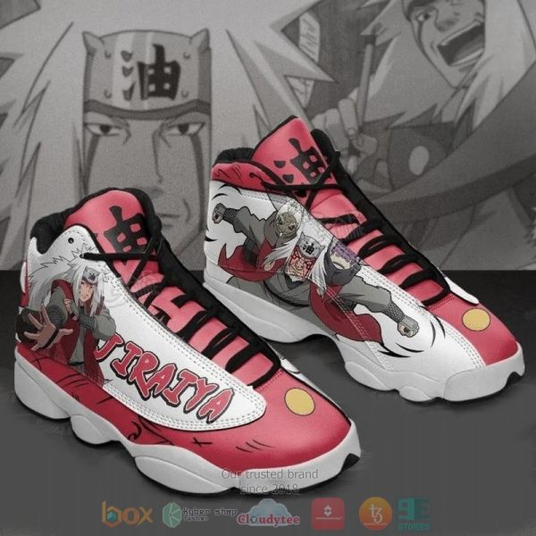 Jiraiya Naruto Anime Air Jordan 13 Shoes Naruto Shippuden Air Jordan 13 Shoes