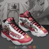 Jiraiya Naruto Anime Air Jordan 13 Sneaker Shoes Naruto Shippuden Air Jordan 13 Shoes