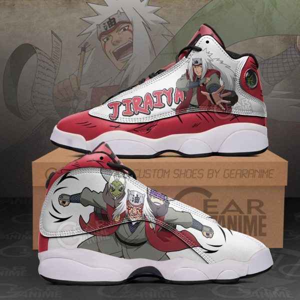 Jiraiya Sage Naruto Anime Air Jordan 13 Shoes Naruto Shippuden Air Jordan 13 Shoes