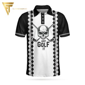 Just Golf It Full Printing Polo Shirt Golf Polo Shirts