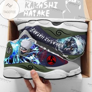 Kakashi Hatake Sneakers Air Jordan 13 Shoes Naruto Kakashi Air Jordan 13 Shoes