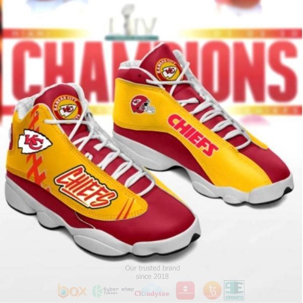 Kansas City Chiefs Football Nfl Air Jordan 13 Shoes Kansas City Chiefs Air Jordan 13 Shoes