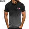 Kansas City Chiefs Men Gradient Polo Shirt Kansas City Chiefs Polo Shirts